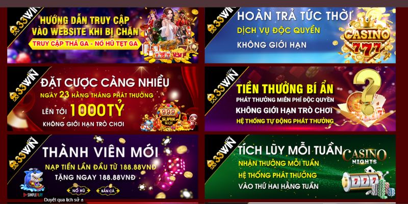 Tổng hợp câu hỏi thường gặp về khuyến mãi 33win